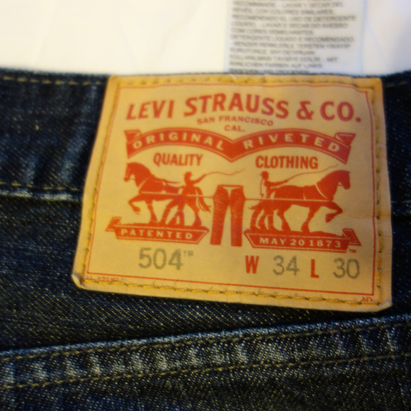 levis 504 34x30